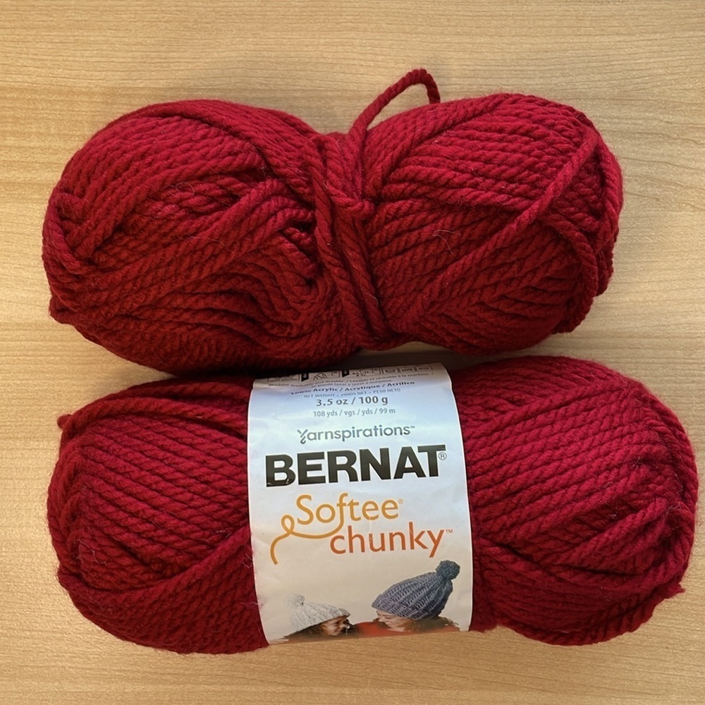 Softee Chunky Yarn - 100g/3.5oz - Acrylic Super Bulky